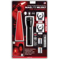 Safety Flashlight Pack, LED, 192 Lumens, C Batteries Moffatt Supply & Specialties