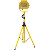 Explosion Proof Floodlight with Tripod, LED, 40 W, 5600 Lumens, Aluminum Housing Moffatt Supply & Specialties
