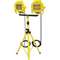 Explosion Proof Floodlight with Tripod, LED, 40 W, 5600 Lumens, Aluminum Housing Moffatt Supply & Specialties