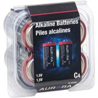 Piles alcalines industrielles, C, 1,5 V Moffatt Supply & Specialties