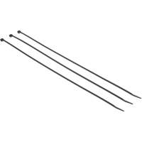 Steel Barb Cable Tie, 6" Long, 40 lbs. Tensile Strength, Black XJ265 | Moffatt Supply & Specialties
