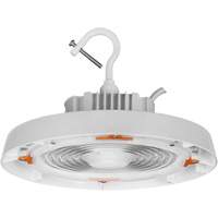 UFO High Bay Light, LED, 120 - 347 V, 150 W, 7.3" H x 11" W Moffatt Supply & Specialties