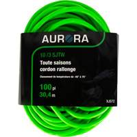 Cordon rallonge de calibre industriel, Toutes saisons, SJTW, AWG 10/3, 15 A, 100' Moffatt Supply & Specialties