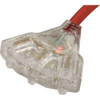 Rallonge pour g&eacute;n&eacute;ratrice avec triple fiche, STW, AWG 10, 3 prise(s), 25' Moffatt Supply & Specialties