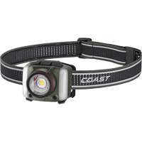 FL97R Tri-Colour Headlamp with Twist Focus & Voice Activation, LED, 830 Lumens, 2 Hrs. Run Time, Rechargeable Batteries Moffatt Supply & Specialties