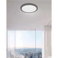 Matte Black Surface Flush Mount Light Moffatt Supply & Specialties
