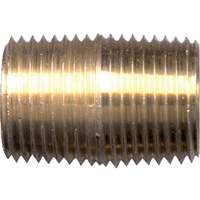 Close Nipple, Brass, 3/4", NPT Moffatt Supply & Specialties