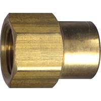 Reduced Pipe Coupling, Brass, 1/2" x 3/8" Moffatt Supply & Specialties
