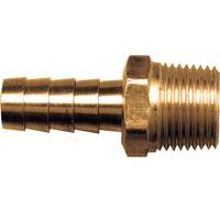 Male Hose Connector, Brass, 1/4" x 1/4" TA197 | Moffatt Supply & Specialties