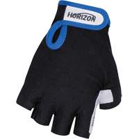 Vibration Dampening Fingerless Gloves, Size X-Large, Goatskin Palm Moffatt Supply & Specialties