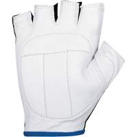Vibration Dampening Fingerless Gloves, Size X-Large, Goatskin Palm Moffatt Supply & Specialties