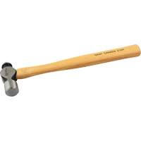 Ball Pein Hammer, 12 oz. Head Weight, Plain Face, Wood Handle Moffatt Supply & Specialties