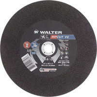 Ripcut™ Stainless Steel & Steel Cut-Off Wheel for Stationary Saws, 18" x 3/16", 1" Arbor, Type 1, Aluminum Oxide, 3400 RPM VE490 | Moffatt Supply & Specialties