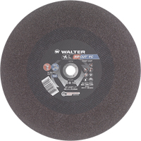 Ripcut™ Stainless Steel & Steel Cut-Off Wheel for Stationary Saws, 16" x 5/32", 1" Arbor, Type 1, Aluminum Oxide, 3800 RPM YC479 | Moffatt Supply & Specialties