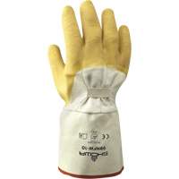 99NFW Heavy-Duty Gloves, 10/Large, Rubber Latex Coating, Cotton Shell Moffatt Supply & Specialties