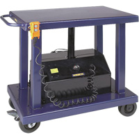 Hydraulic Lift Table, Steel, 24" W x 36" L, 2000 lbs. Capacity ZD867 | Moffatt Supply & Specialties